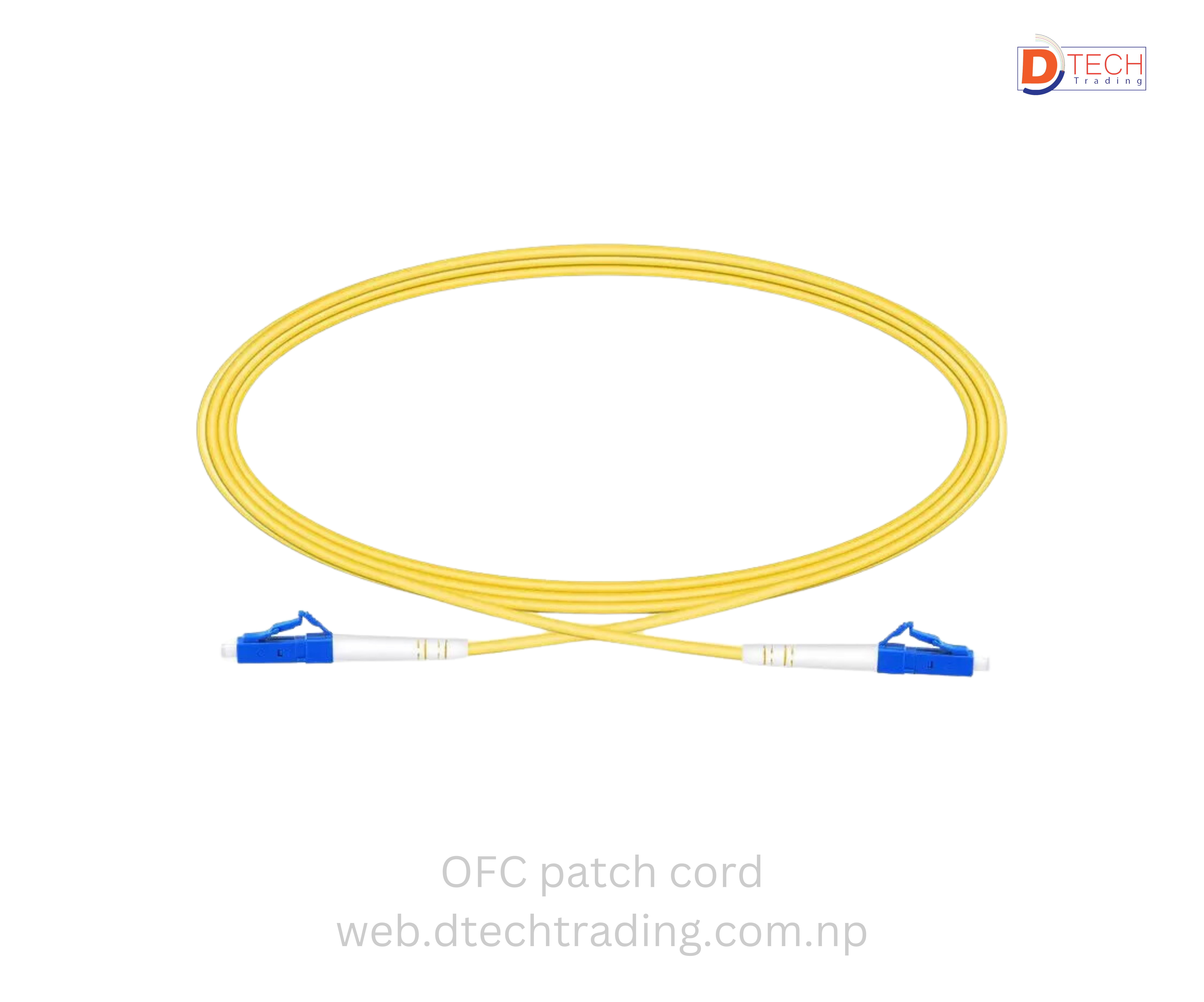 Patch Cord LC UPC to LC UPC 2.00mm Simplex 5M